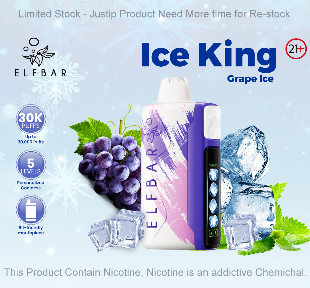 Elfbar Ice King Grape Ice